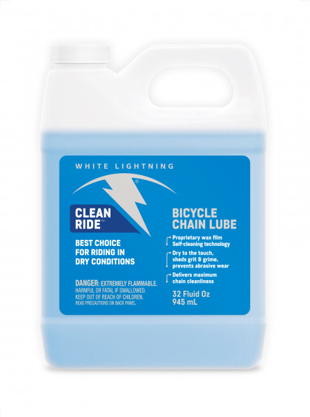 White lightning wash and shine top