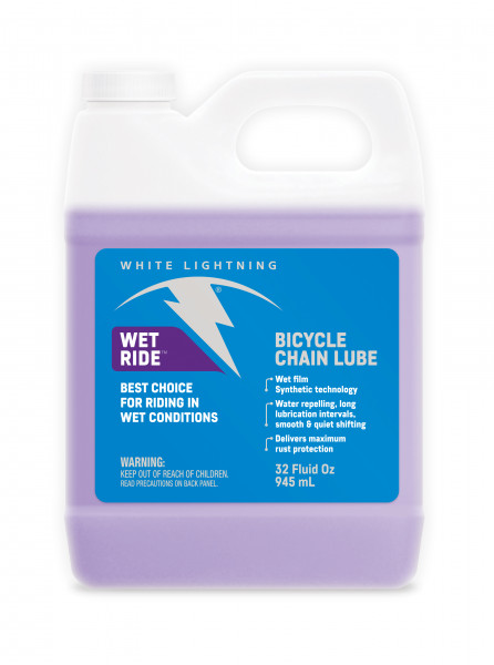 White lightning wet hot sale ride synthetic lubricant